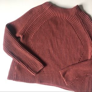 Cable Knit Athleta Cropped Sweater